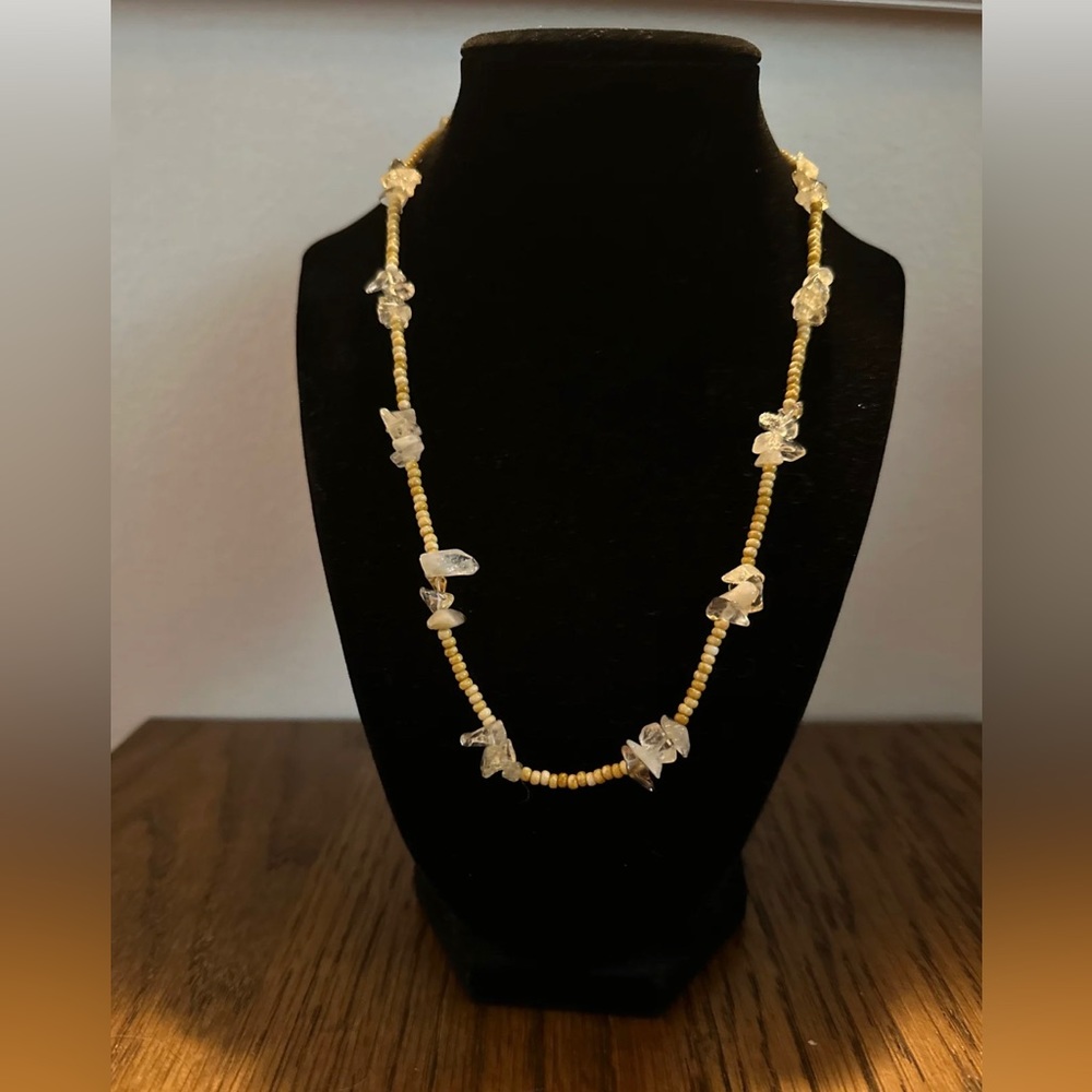 Boho Citrine Necklace